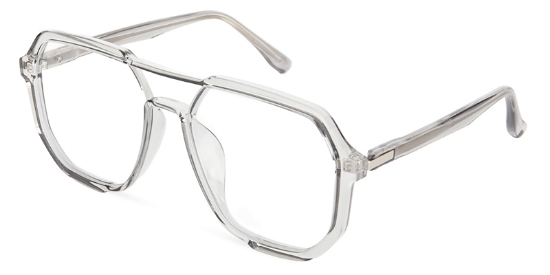 Halo Glasses Transparent_Gray