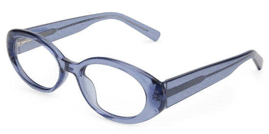 Oak Glasses Blue