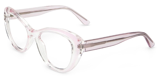 Prelude Glasses Transparent_Pink