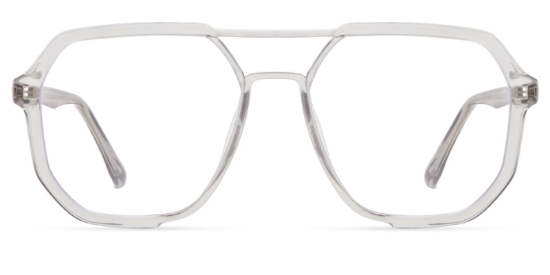 Halo Glasses Transparent_Gray