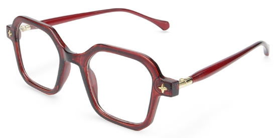 Perrin Glasses Red