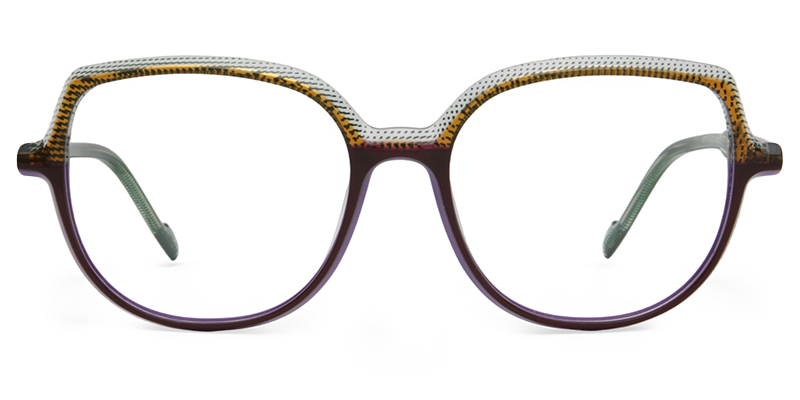 Sheen Glasses Brown_Yellow