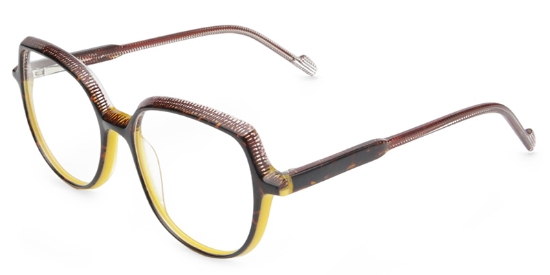 Sheen Glasses Tortoise_Yellow