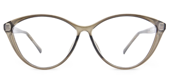 Shimmer Glasses Brown_Transparent