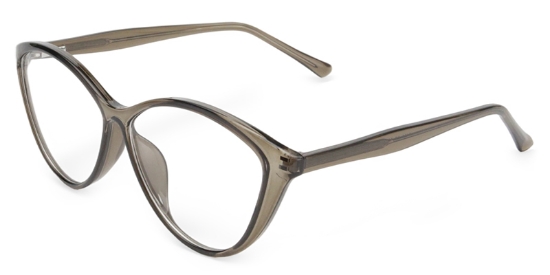 Shimmer Glasses Brown_Transparent