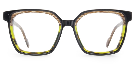 Rylan Glasses Black_Green