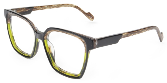 Rylan Glasses Black_Green