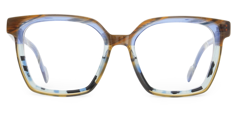 Rylan Glasses Brown_Blue