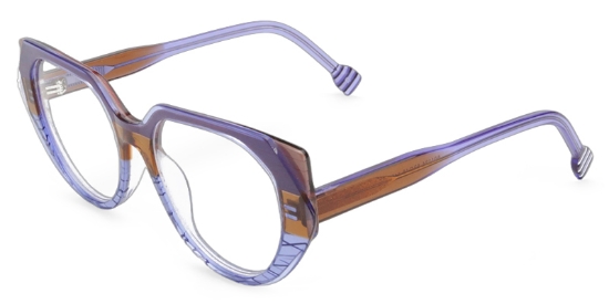 Satisfaction Glasses Blue_Brown