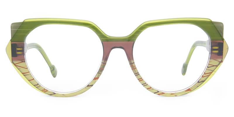 Satisfaction Glasses Green