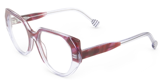 Satisfaction Glasses Red_Transparent