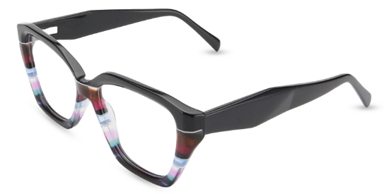 Vivace Glasses Multicolor_Black