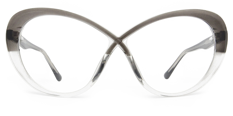 Xanthe Glasses Gray_Transparent