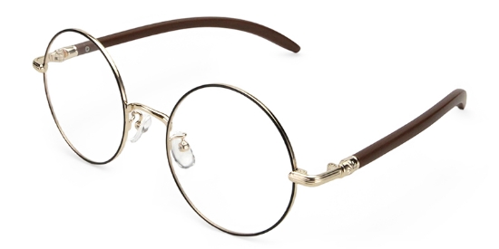 Twig Glasses Black_Gold
