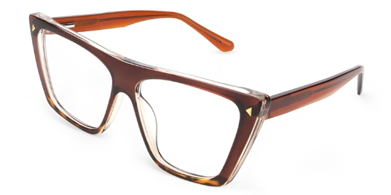 Bright Glasses Brown