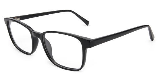 Slim Glasses Black