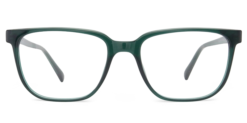 Thin Glasses Green