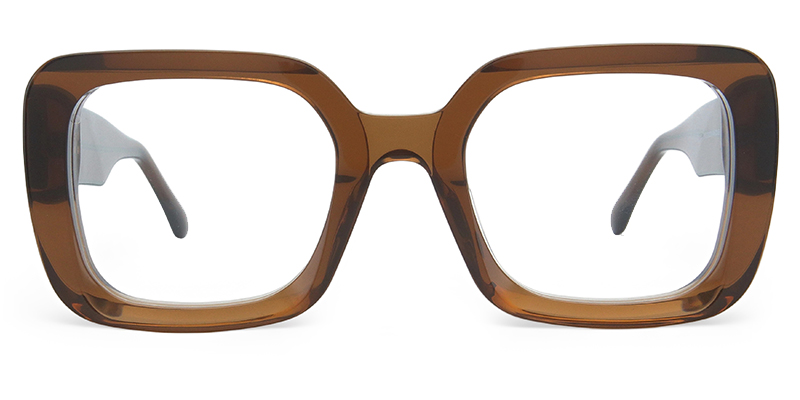 Chic Glasses Brown