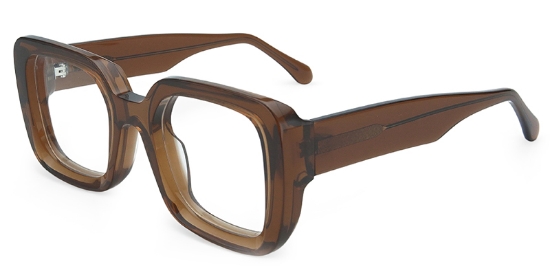 Chic Glasses Brown
