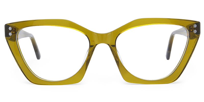 Sharp Glasses Green