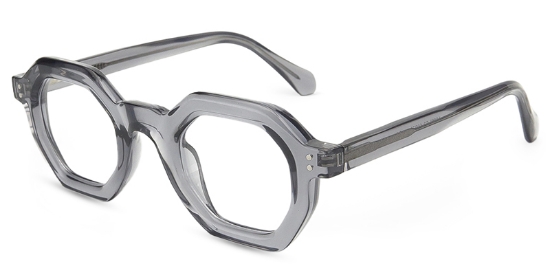 Crisp Glasses Gray