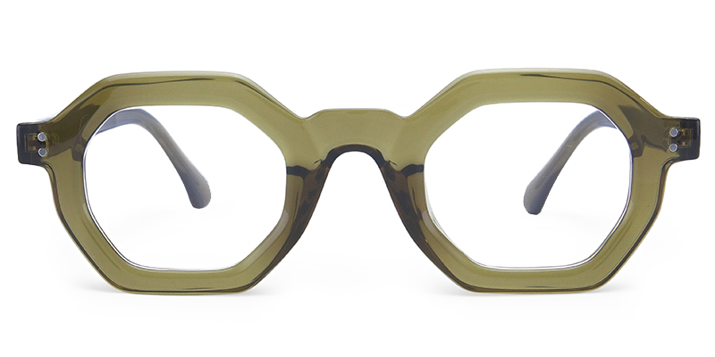 Crisp Glasses Green