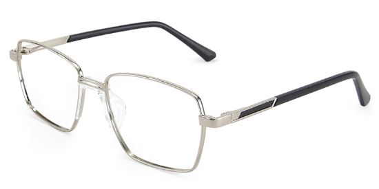 Bold Glasses Silver