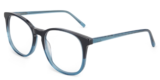 Book Glasses Black_Blue