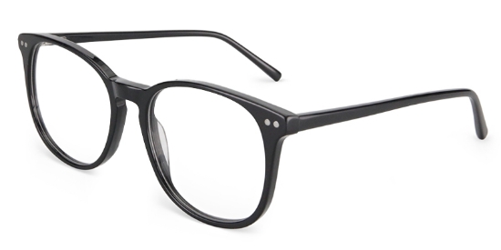 Book Glasses Black