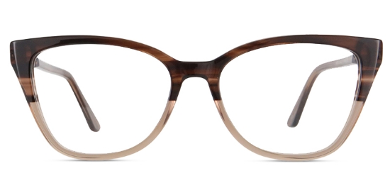 Focus Glasses Brown_Champagne