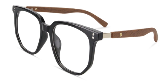 Corin Glasses Black_Brown