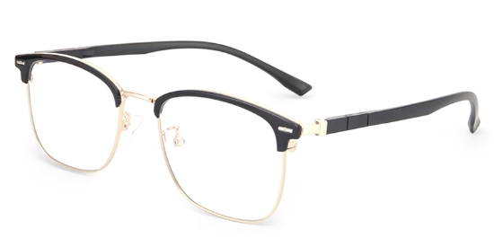 Riven Glasses Black