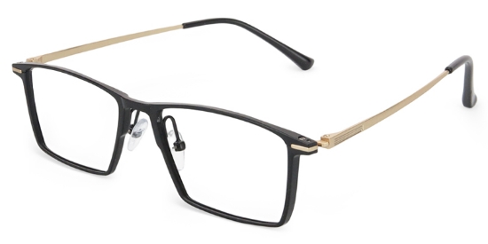 Mylen Glasses Black_Gold