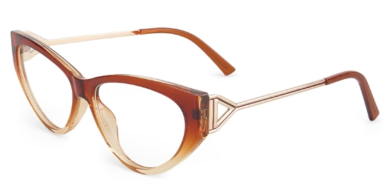 Elen Glasses Brown_Champagne