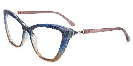 Flyn Glasses Blue_Brown