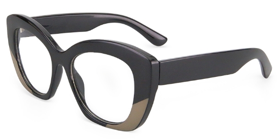 Hren Glasses Black