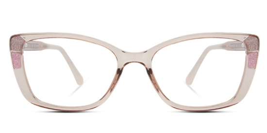 Cream Glasses Pink