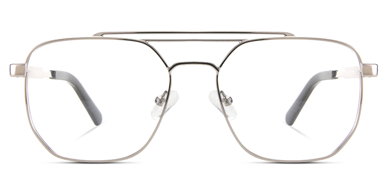 Retro Glasses Silver