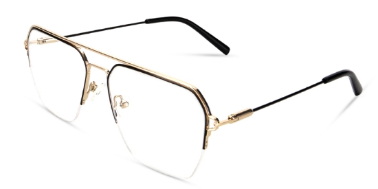 Cake Glasses Gold