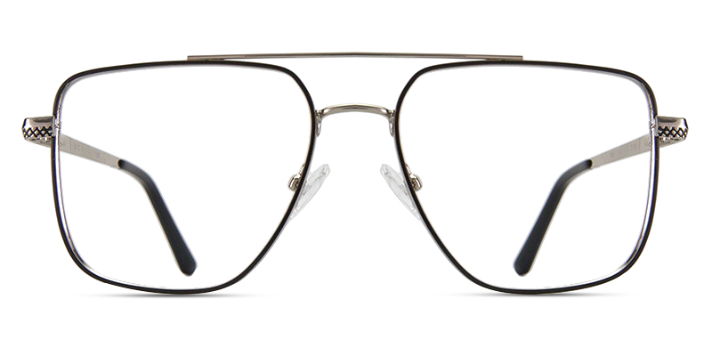 Xaren Glasses Silver_Black