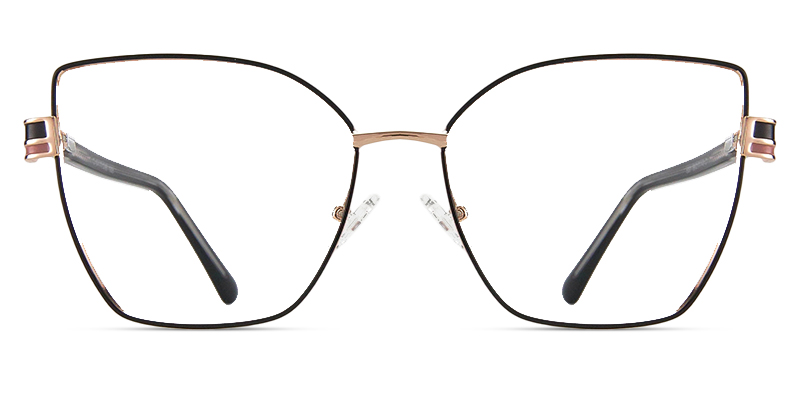 Zlyn Glasses Gold_Black