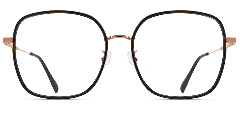 Silas Glasses Gold_Black