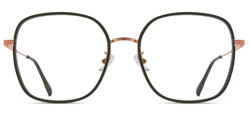Silas Glasses Gold_Green