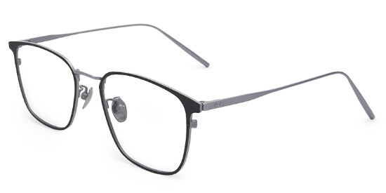 Arc Glasses Black_Silver