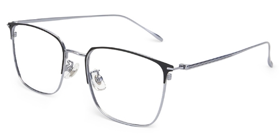 Ruby Glasses Black_Silver