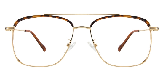 Flare Glasses Gold_Tortoise