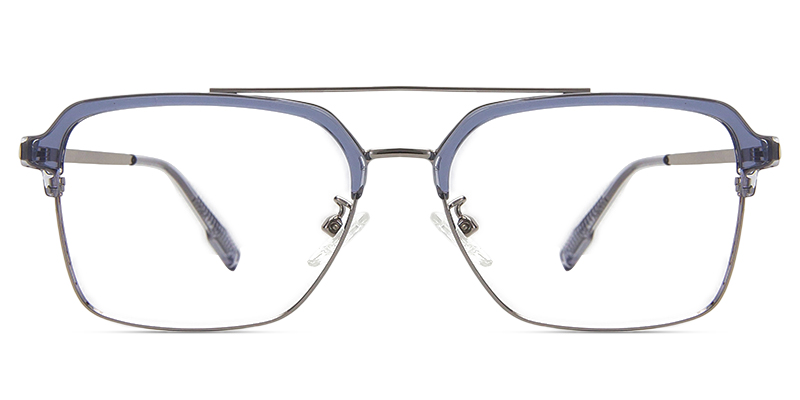 Pivot Glasses Blue_Silver