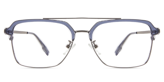 Pivot Glasses Blue_Silver