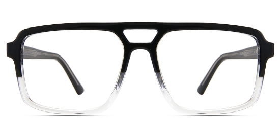 Brisk Glasses Black_Transparent