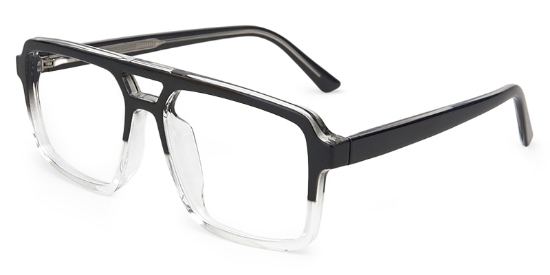 Brisk Glasses Black_Transparent